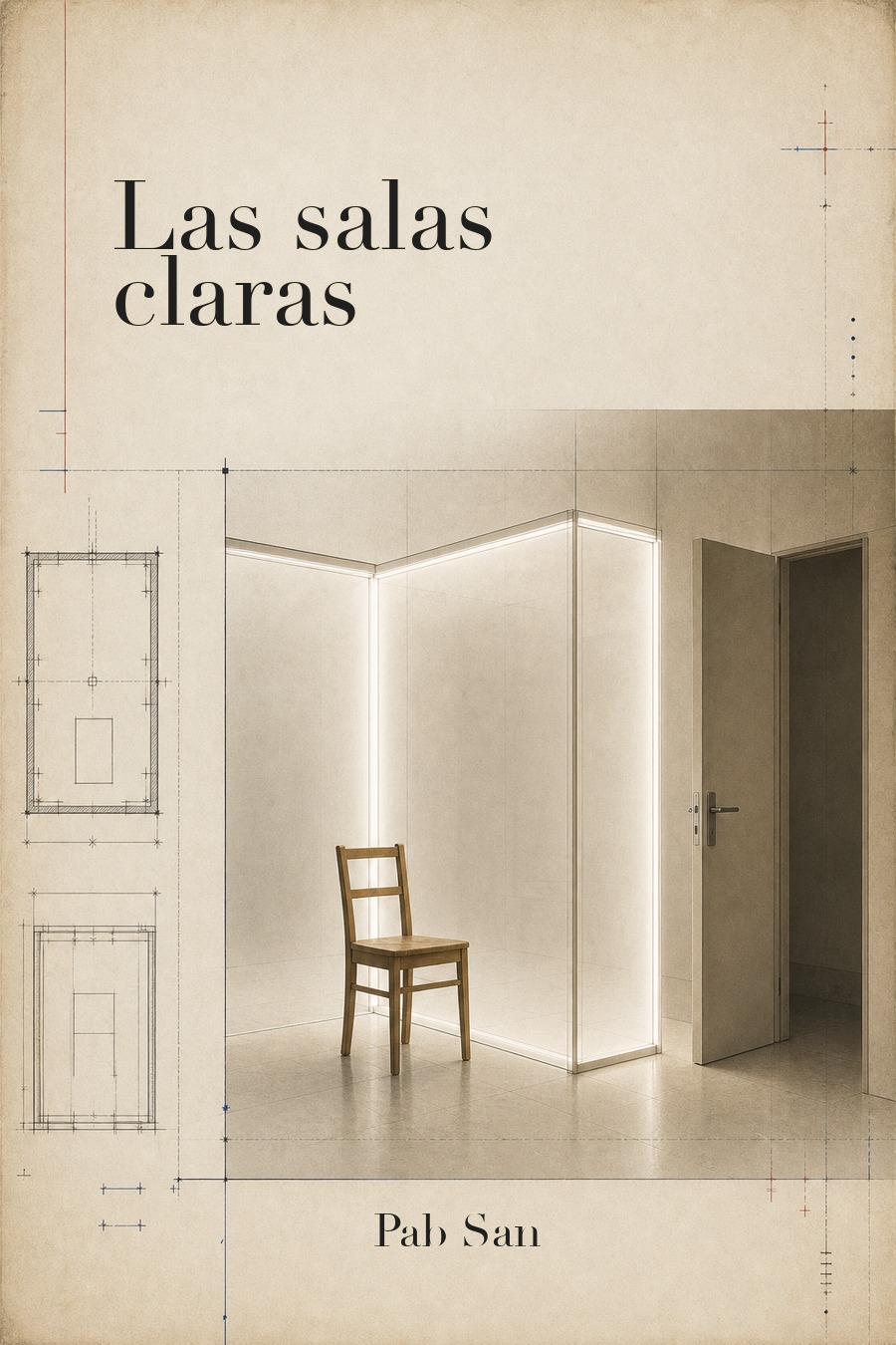 Cubierta de trabajo de Las salas claras