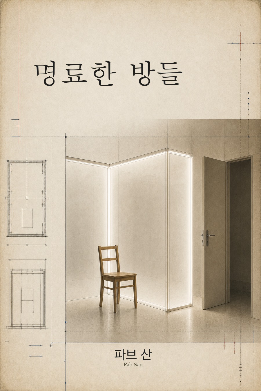 명료한 방들의 표지